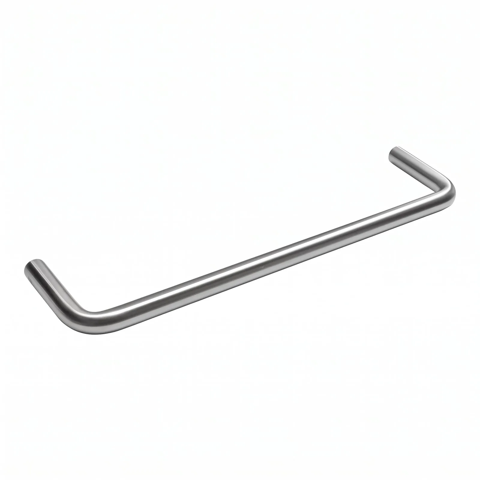 Tub d’acer inoxidable corbat amb un radi net i uniforme